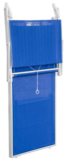Set 2 Lettini Prendisole da Giardino in Alluminio Vandi Blu