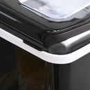 Macchina del Ghiaccio 12Kg in 24h 120W Nera