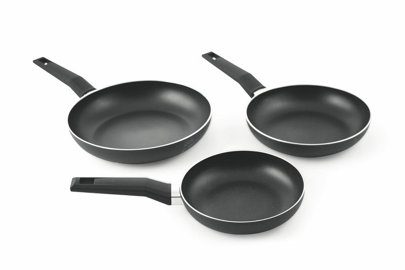 Set 3 Padelle 20-24-28cm Antiaderente Villa du0026