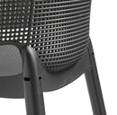 Set 6 Sedie da Giardino 61x54x79h cm Elisa Chair Grafite