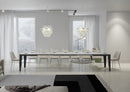 Tavolo Allungabile 160-420x90x77 cm Flame Evolution Marmo