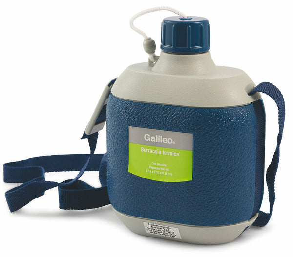 Soriani Blue Thermoplastikflasche 600 ml mit Schultergurt online