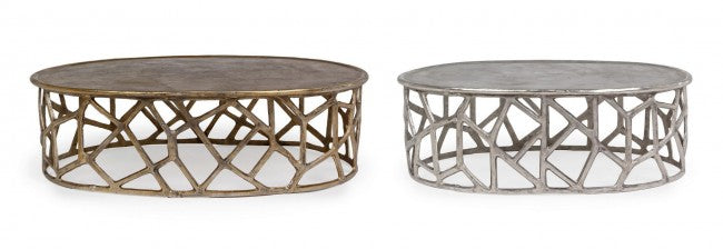 Set 2 Tavolini Ovali Zahid