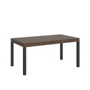  Tavolo Allungabile 140-400x90x77 cm Everyday Premium Noce Gambe Antracite