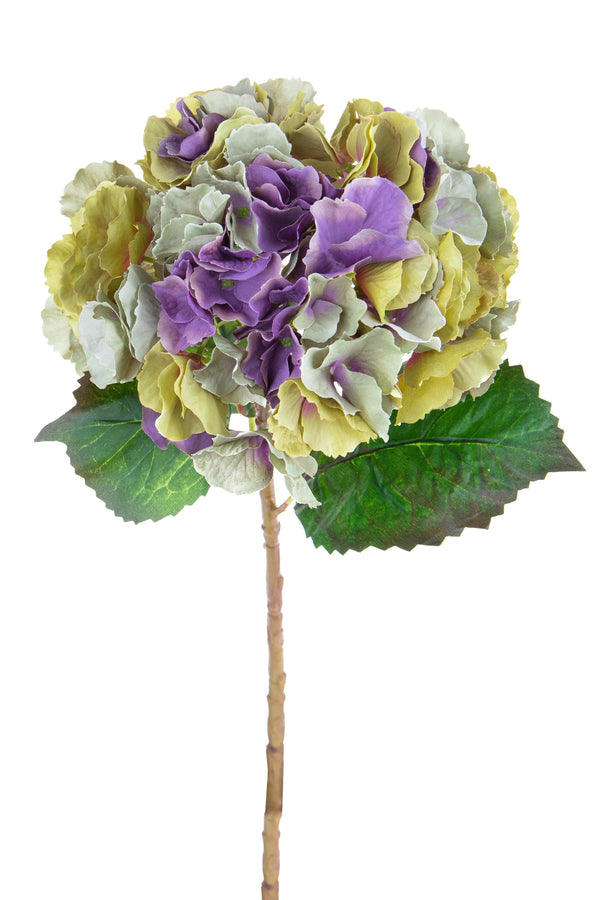 Set 6 Künstliche Hortensien Höhe 54 cm Grün acquista