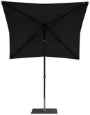 Ombrellone da Giardino 2x2 m Palo Ø38 mm in Alluminio Tessuto Poliestere Trend Antracite
