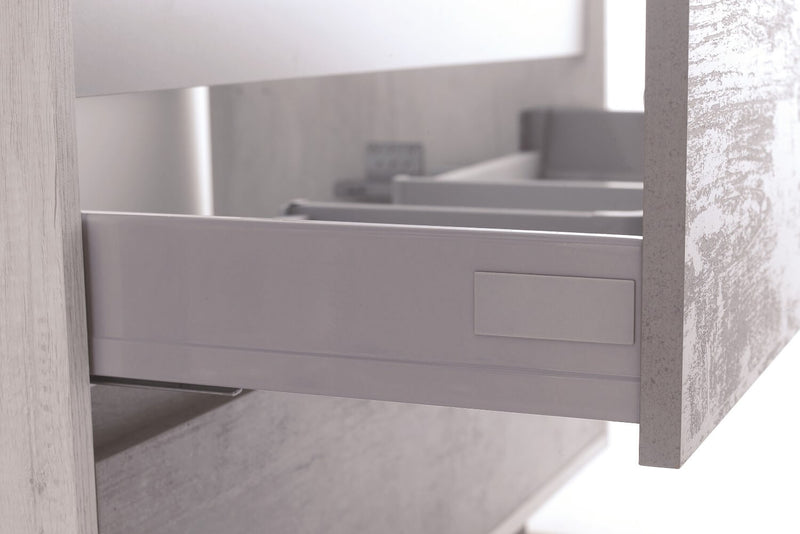 Mobile Bagno Sospeso 140cm TFT Hawaii Bianco Cemento