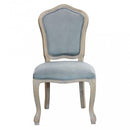 Sedia Charlene 52x50x100 h cm in Legno Grigio