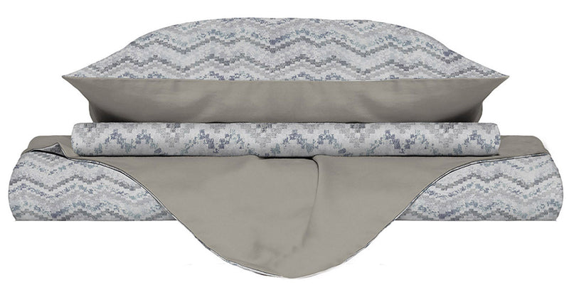 Copripiumino con Federe Stampato Jakarta Varie Misure