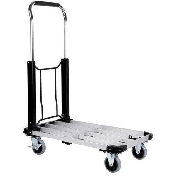Carrello Portapacchi Pieghevole Portatutto 4 Ruote a Pianale Portata 150Kg Kinzo prezzo