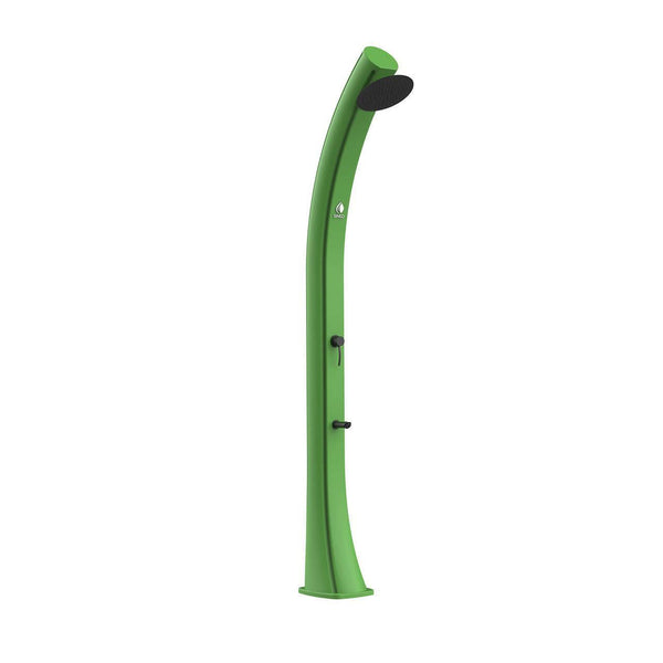 Doccia Solare da Giardino 40L Miscelatore e Lavapiedi Sined Sole XXL Verde online