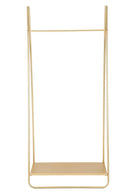 Appendiabiti 63,5x40,5x142 cm con Ripiano in Metallo