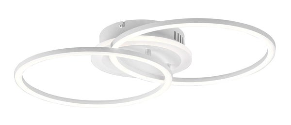 prezzo Plafoniera da Interno a LED SMD in Metallo Bianco Opaco