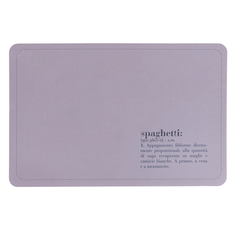 Set 6 Tovagliette Double Face 45x30 cm in PVC VdE Tivoli 1996 