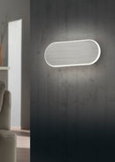 Applique da Interno a LED in Metallo Nickel Opaco