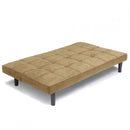 Divano Letto 179x91x76 cm in Tessuto Beige