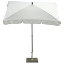 Ombrellone da Giardino 210x130 cm Palo Ø27 mm in Acciaio Maffei Novara Grigio