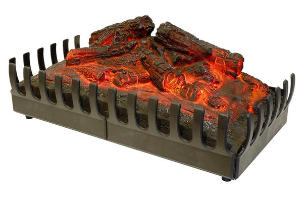 online Brennschale mit Feuereffekt für Kamine 46x23x22cm 45W Chemin'Arte