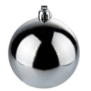 Set 12 Palle di Natale Ø4 cm in Plastica Argento