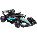 Go-Kart Elettrico Mercedes-AMG PETRONAS F1 123x66x39 cm con Licenza Telecomando Sospensioni Posteriori e Avvio Morbido in PP      