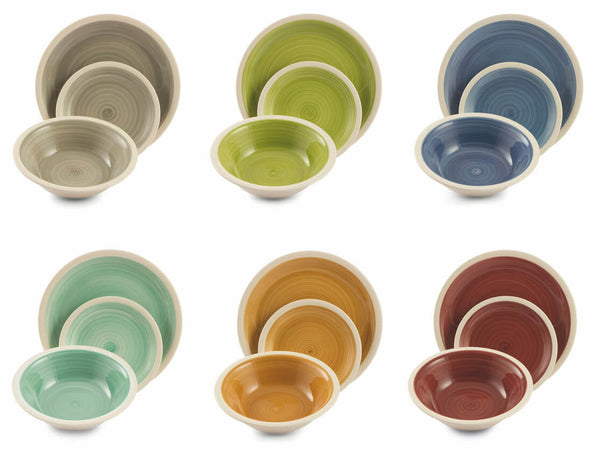 acquista 18-teiliges Tafelservice aus Steingut Villa d'Este Home Tivoli Malindi Mehrfarbig