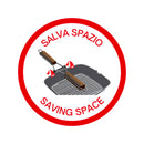 Bistecchiera Antiaderente 1 Manico 26x26 cm Olympia Hard Cook