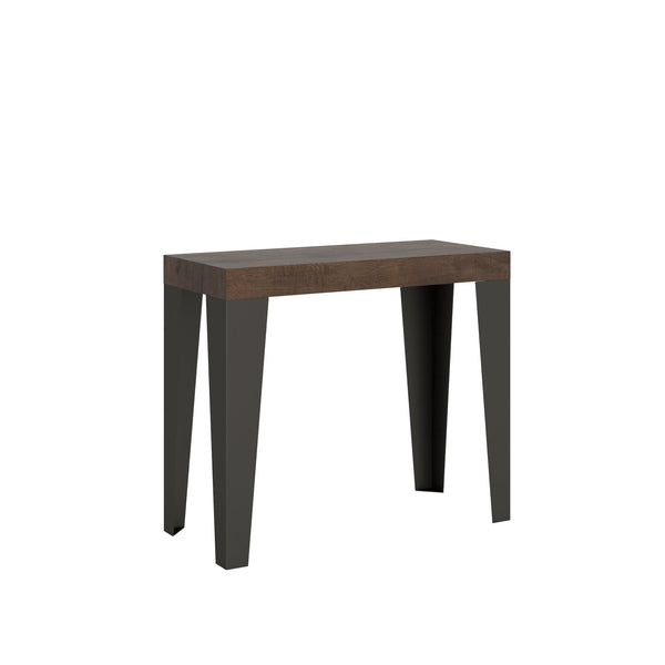 prezzo Consolle Allungabile 90-196x40x77 cm in Nobilitato Marrone