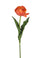Set 4 künstliche Tulpen mit echter Haptik Höhe 67 cm Orange