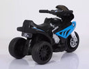 Moto Motocicletta Elettrica per Bambini 6V con Licenza BMW S1000RR Blu