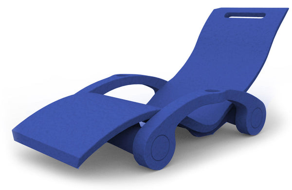 Lettino Chaise Longue Galleggiante da Esterno Giardino Arkema Serendipity Blu acquista