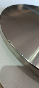 Stufa Elettrica ad Infrarossi Ø50 cm a Piantana 2000W per Esterni Nera Seconda Scelta