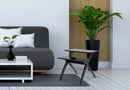 Tavolinetto 2 Livelli Nero 60x60x60 cm MDF Nero