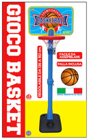 Canestro da Basket per Bambini Altezza Regolabile con Palla Kidfun