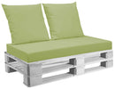 Cuscini per Pallet 120x60 cm Seduta e Schienale in Similpelle Mariotti Belem Lime