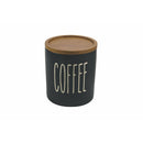 Set 3 Barattoli Sale Zucchero e Caffè Ø8,5x9 cm 300 ml in Gres VdE Tivoli 1996 Urban Kit