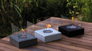 Camino a Bioetanolo da Tavolo 25x25 cm Flig Provicence 2 Nero