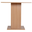 Tavolo da Pranzo Design Moderno in Legno 80x80x76.5 cm 
