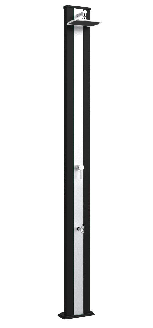 Doccia da Giardino Miscelatore Arkema Spring S Fascia Inox Antracite online