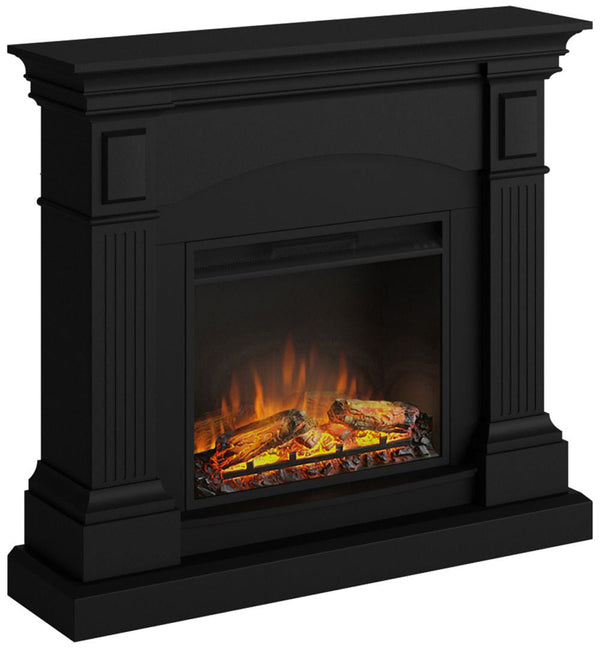 Elektrischer Bodenkamin Flammeneffekt 1500W Tagu Magna Schwarz sconto