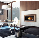 Camino a Bioetanolo da Parete 88x51 cm Flig Las Vegas Bronzo