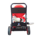 Motopompa Antincendio a Scoppio 4T Tubo 25m con Aspiratore Acqua e Carrello Pool Sam