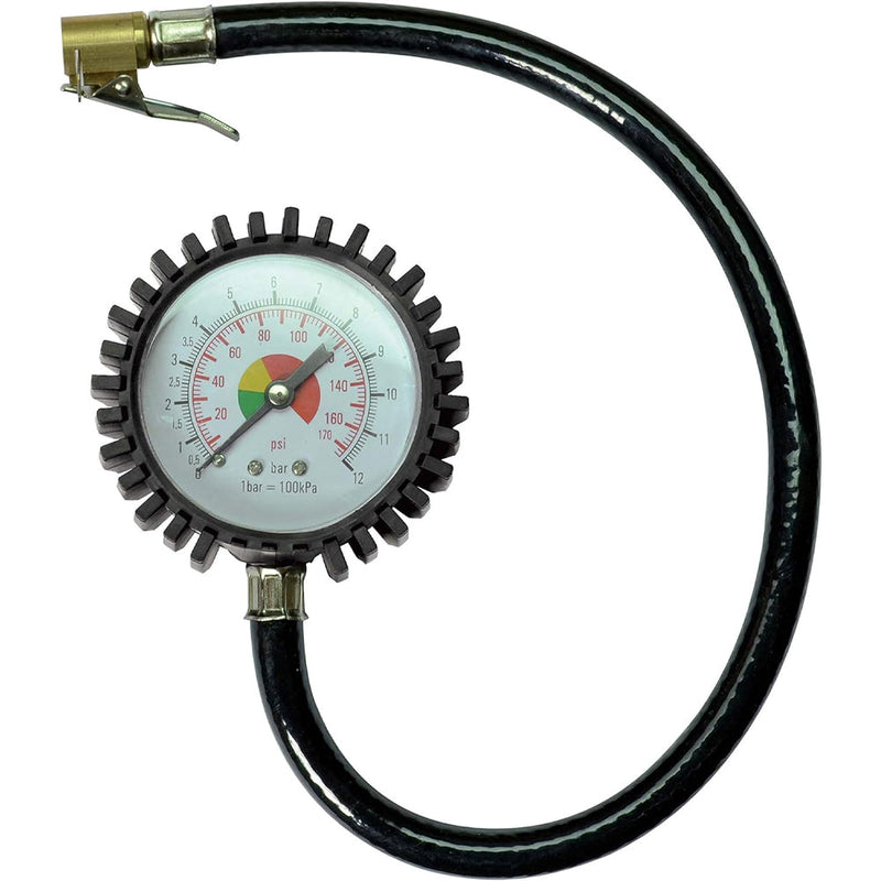 Manometro per Compressore 12 Bar Misuratore di Pressione Gomme