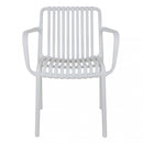 Poltrona Giuly 58x57x80 cm Bianca