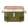 Tragbarer Holzkohlegrill 42,5x34,7x 23 cm in Metal Cube Khaki