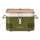 Tragbarer Holzkohlegrill 42,5x34,7x 23 cm in Metal Cube Khaki
