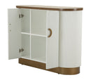 Mobile Tolosa 121x41x90 cm in MDF e Frassino e Ferro      