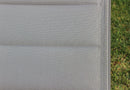 Lettino Prendisole da Giardino Formentera Impilabile 198x61x34/95 h cm in Alluminio Taupe