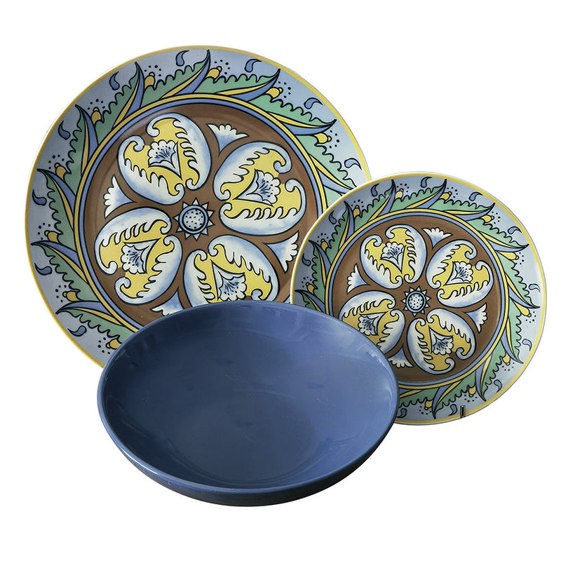 Servizio Piatti 18 Pezzi in Porcellana VdE Tivoli 1996 Renaissance