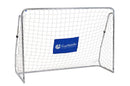 Porta per Calcetto con Rete Inclinabile a Rimbalzo e Bersagli 215X152Cm Garlando Multi Trainer Pro