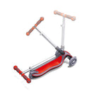 Monopattino 3 ruote Telescopico e Ripiegabile Max 50Kg Globber Elite Rosso